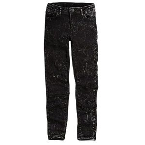 LEVI'S 710 Super Skinny Black Marble Jeans